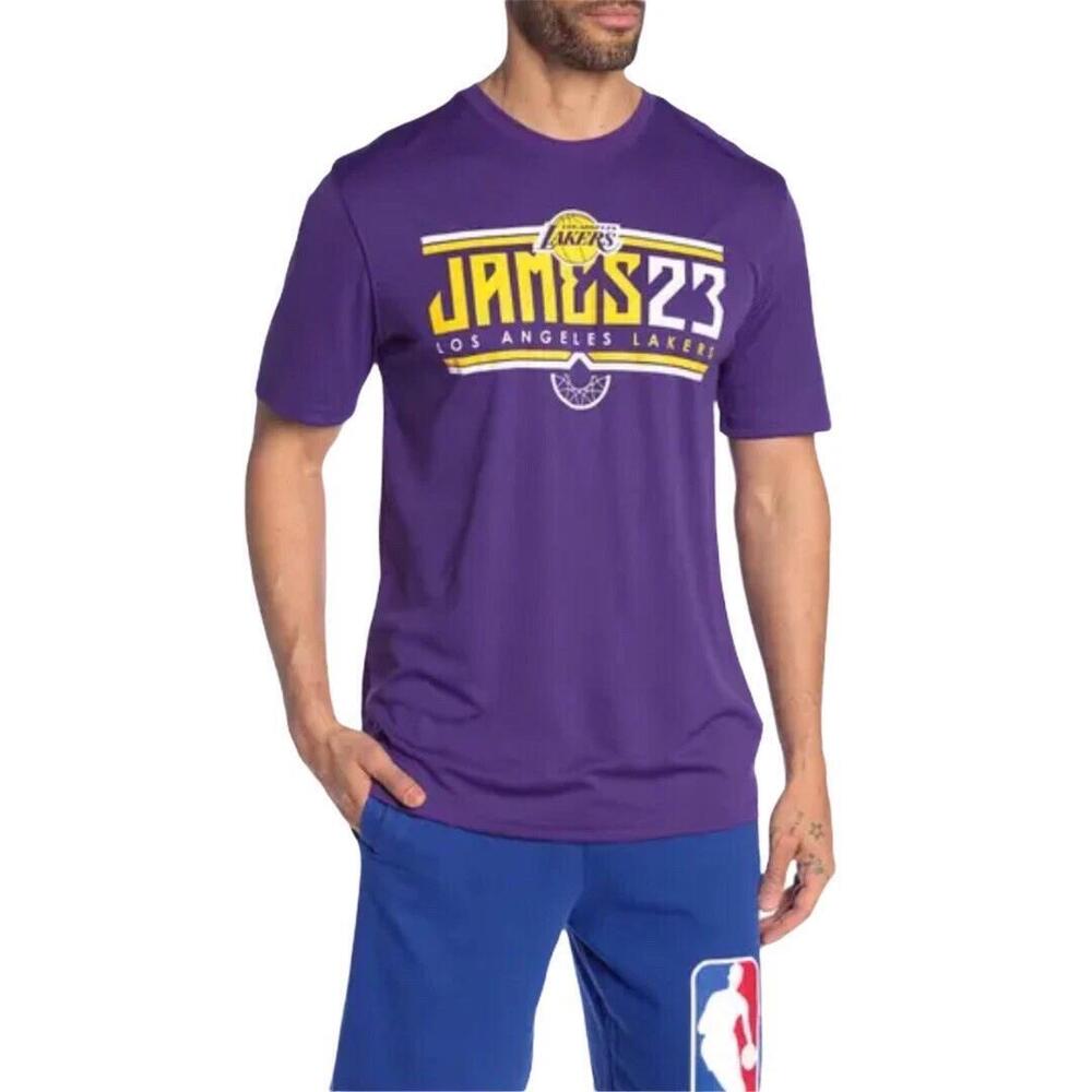 Nba La Lakers 23 Jersey Tee Mens Sz Lg Nwt